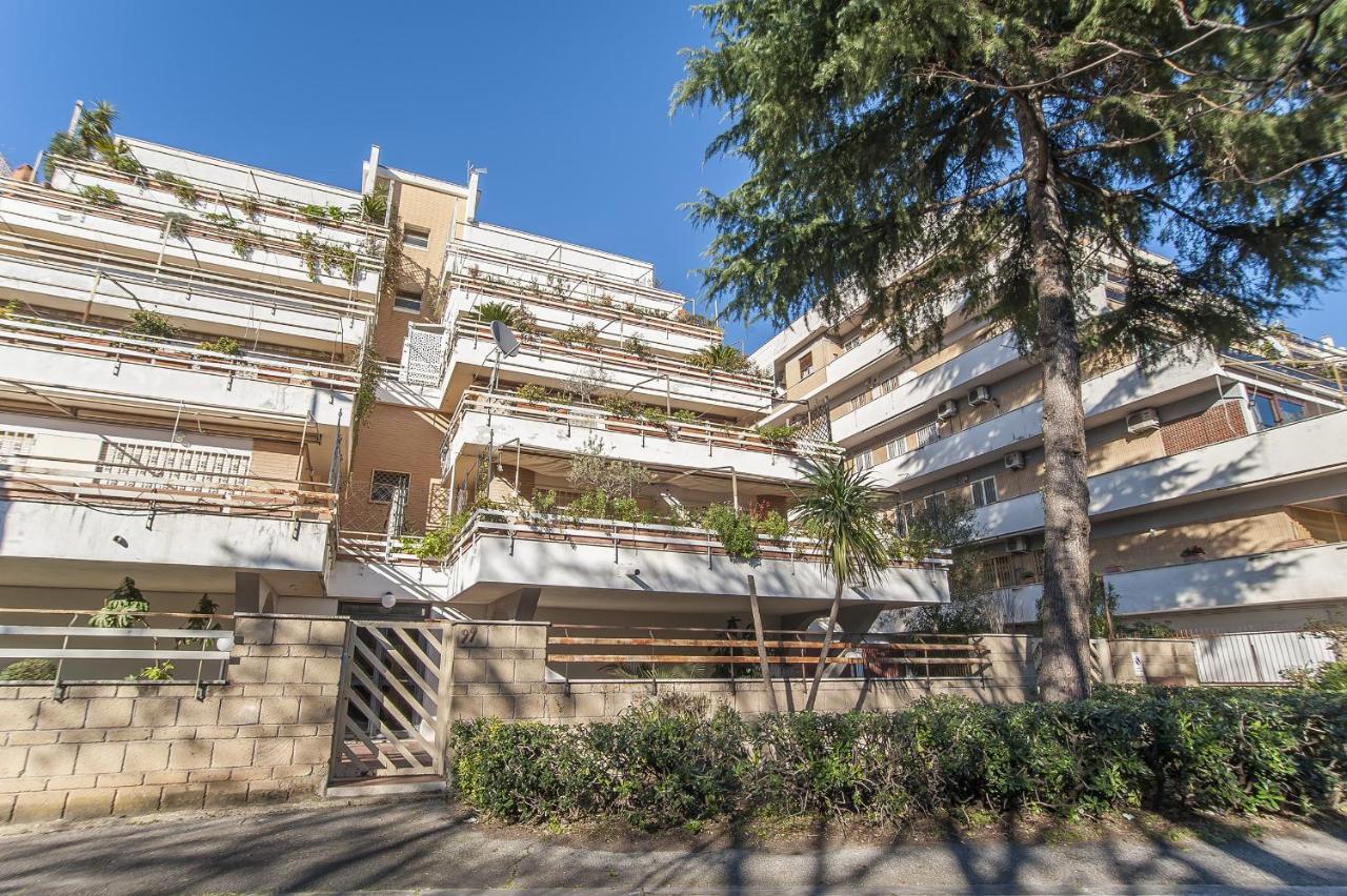 רומא Eur Luminous And Large Family Terrace Apartment מראה חיצוני תמונה